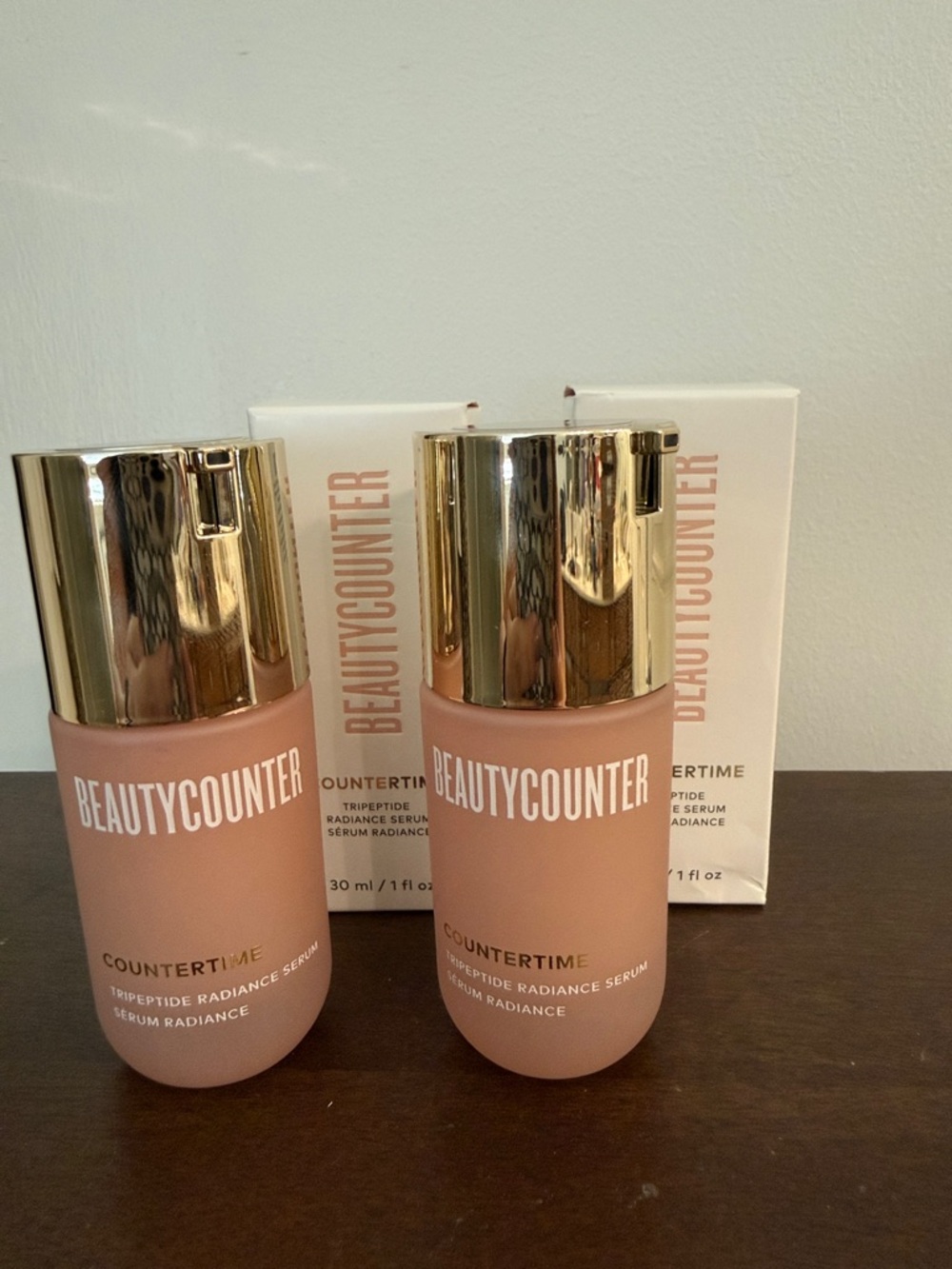 BeautyCounter BUNDLE 2 Countertime Radiance Serum — Rose Gold & Gold
